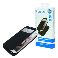 LogiLink Védőtok Samsung S4 telefonhoz beépített akkumulátorral (3200 mAh) PA0072