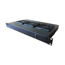 Excel ventil&aacute;toregys&eacute;g 3 ventil&aacute;tor+kapcsol&oacute; 19" 1U fekete IVU3-BK