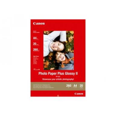 Canon PP201A Glossy II A4 20lap 260g fotópapír Canon PP201A Glossy II A4 20lap 260g fotópapír