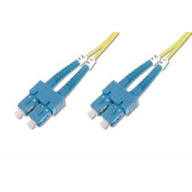 Digitus üvegszálas optikai patch kábel , duplex SM 9/125 SC / SC 1m DK-2922-01 Digitus üvegszálas optikai patch kábel , duplex SM 9/125 SC / SC 1m DK-2922-01