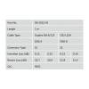 Digitus üvegszálas optikai patch kábel , duplex SM 9/125 SC / SC 1m DK-2922-01