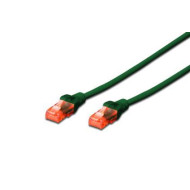 Digitus Premium CAT 6 UTP patch kábel, hossza: 2,0m,  zöld DK-1612-020/G