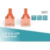 Digitus Premium CAT 6 UTP patch kábel, hossza: 2,0m, piros DK-1612-020/R