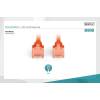 Digitus Premium CAT 6 UTP patch kábel, hossza: 2,0m, piros DK-1612-020/R