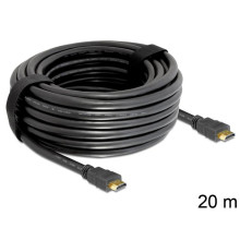 Delock Cable High Speed HDMI with Ethernet - HDMI A male  HDMI A male 20 m 83452