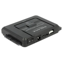 Delock Converter USB 3.0 to SATA 6 Gb/s / IDE 40 pin / IDE 44 pin with backup 61486