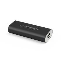 Esperanza HADRON power bank 4400mAh - fekete EMP105K