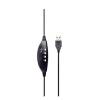 Fejhal +mikrofon Gembird MHS-U-001 Stereo USB Black
