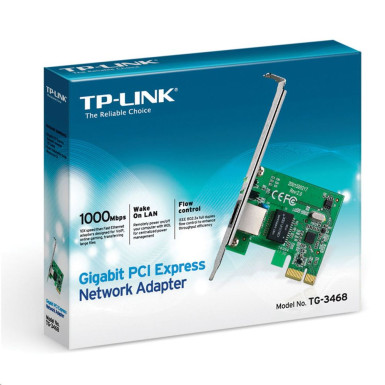 TP-LINK TG-3468 10/100/1000 PCIE Hálózati Kártya