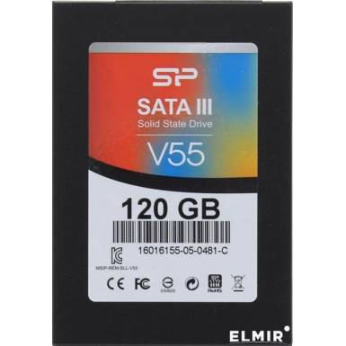 SILICON POWER 120GB 2,5" SATA2 MLC V20 + 3,5" be&eacute;p&iacute;tő keret SP120GBSSDV20S25