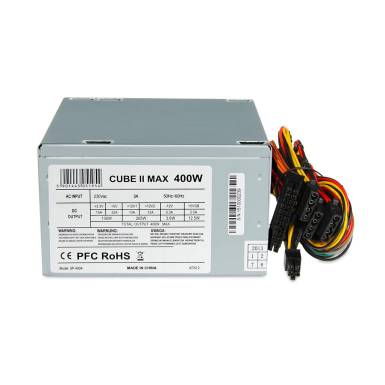 I-BOX CUBE II ATX PC t&aacute;p, 400W, 12 cm ventil&aacute;tor ZIC2400W12CMFA