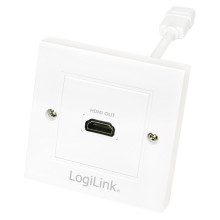 LogiLink HDMI fali lemez 1x HDMI anya AH0014