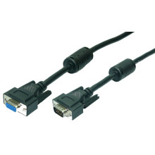LogiLink VGA Cable,male/female, black,3M CV0005