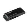 Natec Card Reader MINI ANT 3 SDHC, MMC, M2, Micro SD, USB 2.0 Black NCZ-0560