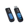 Adata USB Memory DashDrive UV128 128GB USB 3.0 Black+Blue AUV128-128G-RBE