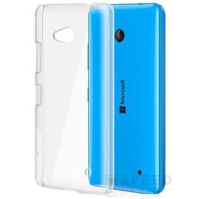 Utángyártott Microsoft Lumia 650 Ultra Slim 0.3 mm szilikon hátlap tok, fekete-átlátszó