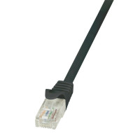 LOGILINK - Patchcord Cat.6 U/UTP EconLine 1,00m black CP2033U