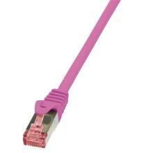 LOGILINK - Patchcord Cat.6 S/FTP PIMF PrimeLine 5,00m pink CQ2079S