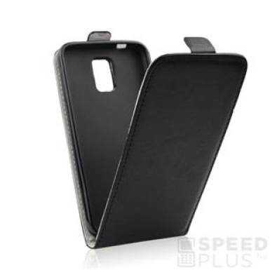 Utángyártott Flip tok szilikon belsővel, LG Zero, fekete Utángyártott Flip tok szilikon belsővel, LG Zero, fekete