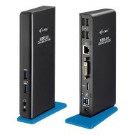 i-tec USB 3.0 Dual Docking Station HDMI DVI Full HD + USB Charging Port U3HDMIDVIDOCK