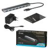 i-tec USB 3.0 Metal Charging HUB 7 Port with Power Adapter, 7x USB 3.0 Charging U3HUB778