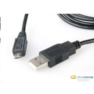 Equip micro USB 2.0 cable AM - MBM5P 1m black 128594