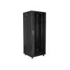 Lanberg 19'' szabadonálló rack szekrény32U/600x600mm fekete (üvegajtó) FF01-6632-12B