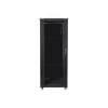 Lanberg 19'' szabadonálló rack szekrény32U/600x600mm fekete (üvegajtó) FF01-6632-12B