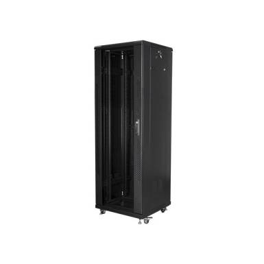 Lanberg 19'' szabadonálló rack szekrény37U/600x600mm fekete (üvegajtó) FF01-6637-12B Lanberg 19'' szabadonálló rack szekrény37U/600x600mm fekete (üvegajtó) FF01-6637-12B