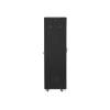 Lanberg 19'' szabadonálló rack szekrény42U/600x600mm fekete (üvegajtó) FF01-6642-12B