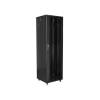 Lanberg 19'' szabadonálló rack szekrény42U/600x600mm fekete (üvegajtó) FF01-6642-12B