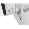 Lanberg 19'' fali rack szekr&eacute;ny 12U 600x450mm sz&uuml;rke (&uuml;vegajt&oacute;) WF01-6412-10S