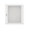 Lanberg 19'' fali rack szekr&eacute;ny 12U 600x450mm sz&uuml;rke (&uuml;vegajt&oacute;) WF01-6412-10S