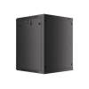 Lanberg 19'' fali rack szekrény 15U 600x600mm fekete (üvegajtó) WF01-6615-10B