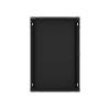 Lanberg 19'' fali rack szekrény 18U 600x600mm fekete (üvegajtó) WF01-6618-10B