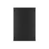 Lanberg 19'' fali rack szekrény 18U 600x600mm fekete (üvegajtó) WF01-6618-10B