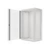 Lanberg 19'' fali rack szekr&eacute;ny 22U 600x450mm sz&uuml;rke (&uuml;vegajt&oacute;) WF01-6422-10S