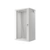 Lanberg 19'' fali rack szekr&eacute;ny 22U 600x450mm sz&uuml;rke (&uuml;vegajt&oacute;) WF01-6422-10S