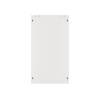 Lanberg 19'' fali rack szekr&eacute;ny 22U 600x450mm sz&uuml;rke (&uuml;vegajt&oacute;) WF01-6422-10S