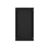 Lanberg 19'' fali rack szekrény 22U 600x600mm fekete (üvegajtó) WF01-6622-10B