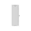 Lanberg 19'' fali rack szekrény 27U 600x450mm szürke (üvegajtó) WF01-6427-10S