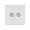Lanberg 19'' fali rack szekrény 27U 600x600mm szürke (üvegajtó) WF01-6627-10S