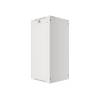 Lanberg 19'' fali rack szekrény 27U 600x600mm szürke (üvegajtó) WF01-6627-10S