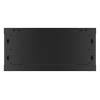 Lanberg 19'' fali rack szekrény 4U 600x600mm fekete (üvegajtó) WF01-6604-10B