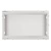 Lanberg 19'' fali rack szekrény 6U 600x600mm szürke (üvegajtó) WF01-6606-10S
