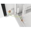 Lanberg 19'' fali rack szekr&eacute;ny 9U 600x600mm sz&uuml;rke (&uuml;vegajt&oacute;) WF01-6609-10S
