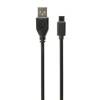 Gembird USB 2.0 AM cable to type-C (AM/CM), 1.8m, black CCP-USB2-AMCM-6