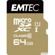 Emtec memory card microSDXC 64GB Class 10 Gold+ (85MB/s, 21MB/s) ECMSDM64GXC10GP