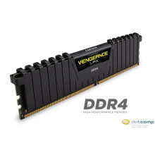 DDR4 Corsair Vengeance LPX Black 32GB (2x16GB) 2666MHz CL16 1.2V CMK32GX4M2A2666C16
