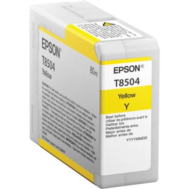 EPSON - SUPPLIES INK CONS.(S1 S2 S8 SINGLEPACK YELLOW T850400 C13T850400 EPSON - SUPPLIES INK CONS.(S1 S2 S8 SINGLEPACK YELLOW T850400 C13T850400